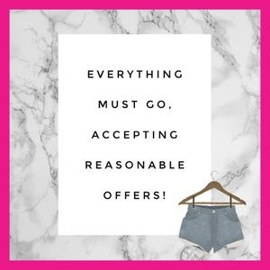 Accepting all reasonable offers!!!